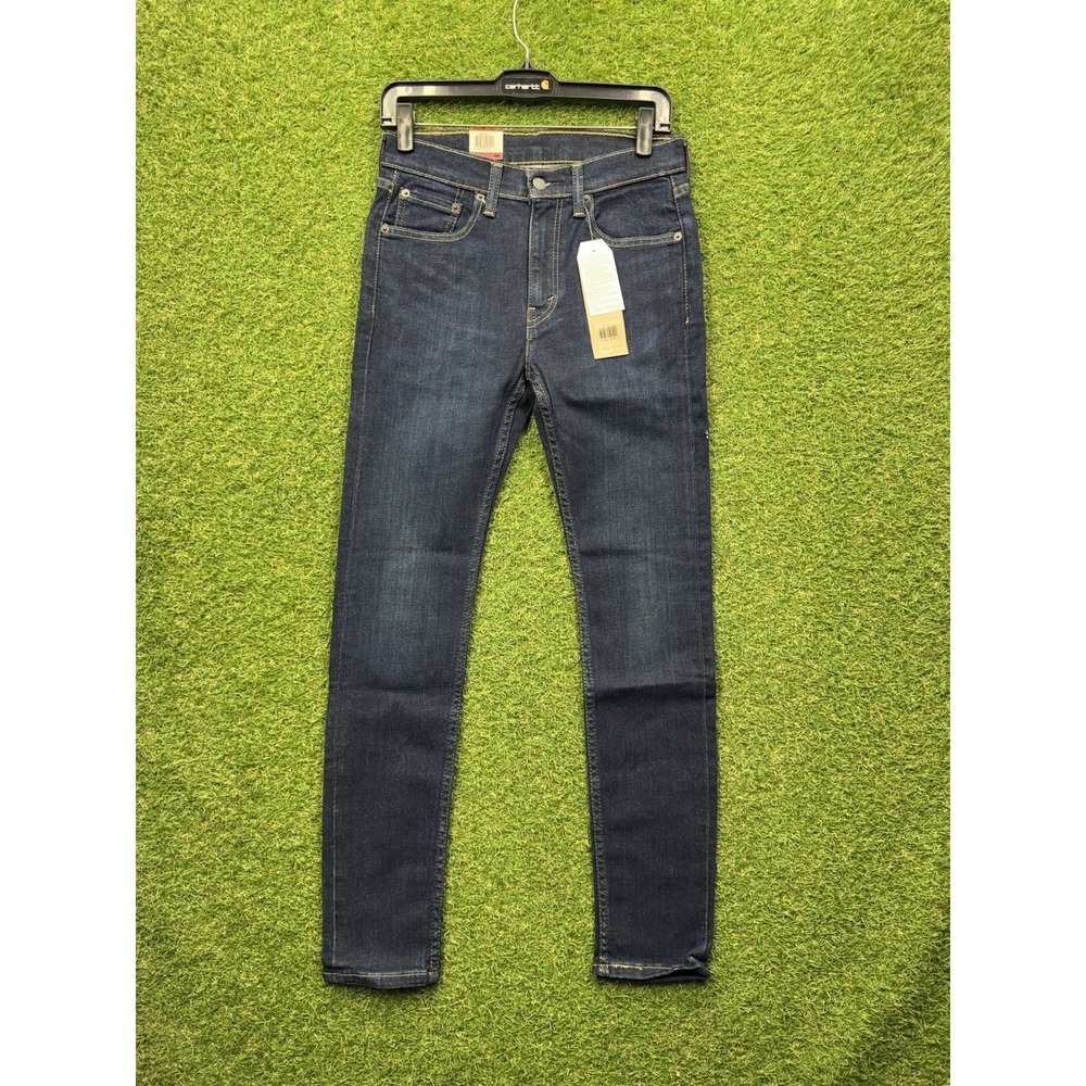 Levis 519 Jeans Mens 30x32 Extreme Skinny Stretch Sits Below Waist Dark Wash NWT